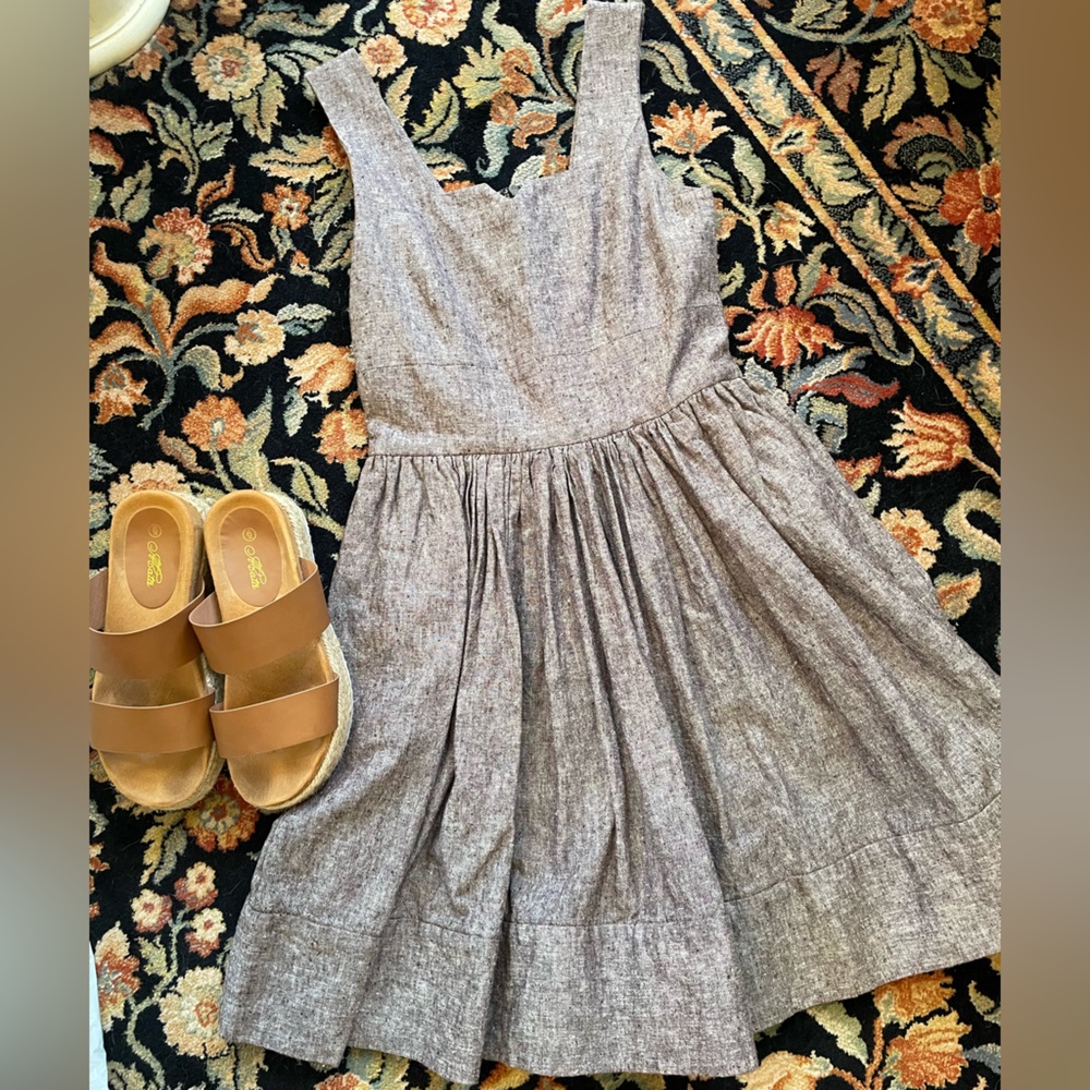 Vaute Couture Brown Dress